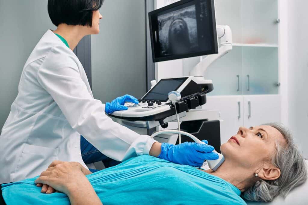 why would a doctor order a thyroid ultrasound