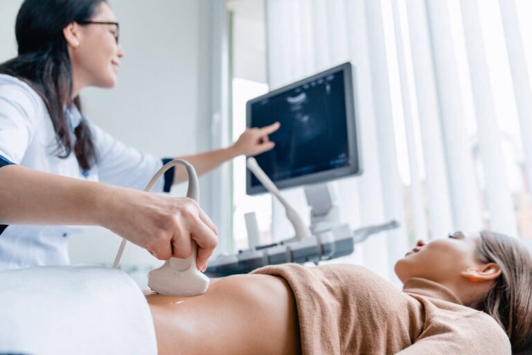 what can an abdominal ultrasound diagnose