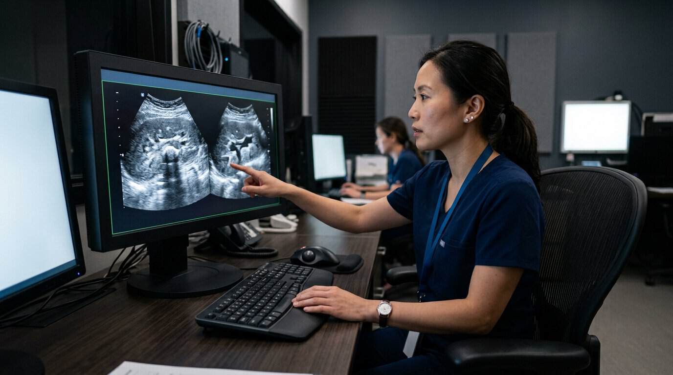 damaged kidney ultrasound