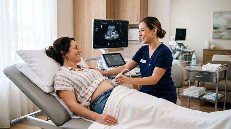 normal vs abnormal kidney ultrasound